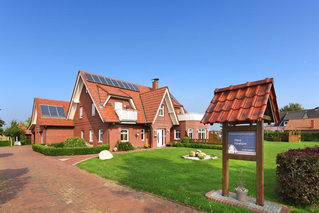 Ferienwohnungen Im Haus Flinthoern Neuharlingersiel Exterior foto