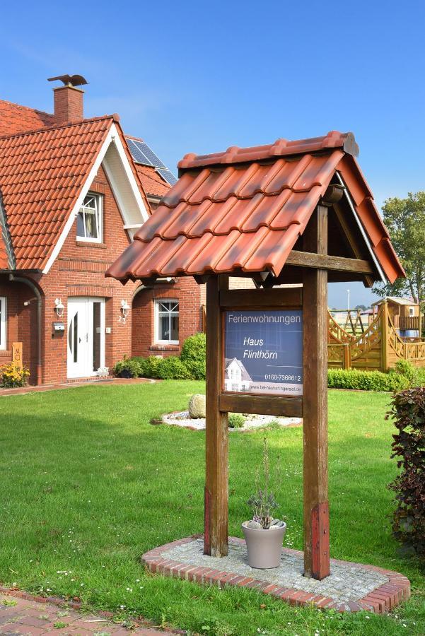Ferienwohnungen Im Haus Flinthoern Neuharlingersiel Exterior foto